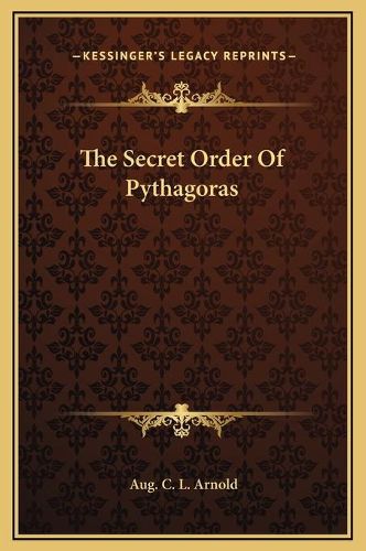 The Secret Order of Pythagoras