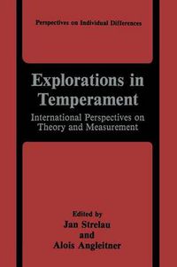 Cover image for Explorations in Temperament: International Perspectives on Theory and Measurement