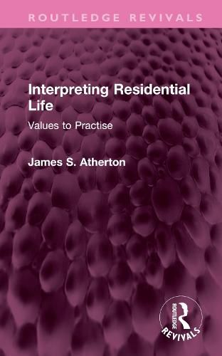 Cover image for Interpreting Residential Life