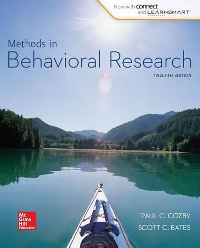 Cover image for LL Methods in Behavioral Research with Connect Plus Access Card