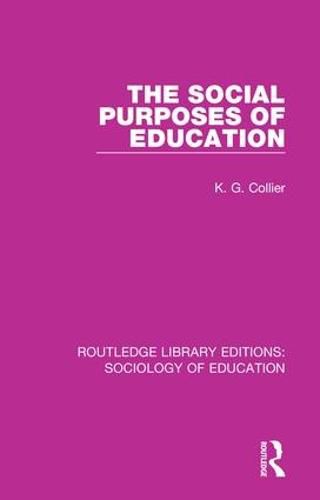 Cover image for The Social Purposes of Education