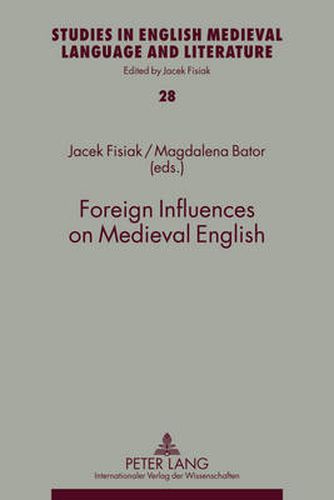 Cover image for Foreign Influences on Medieval English