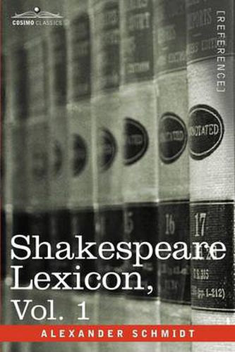 Cover image for Shakespeare Lexicon, Vol. 1