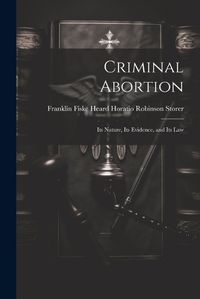 Cover image for Criminal Abortion