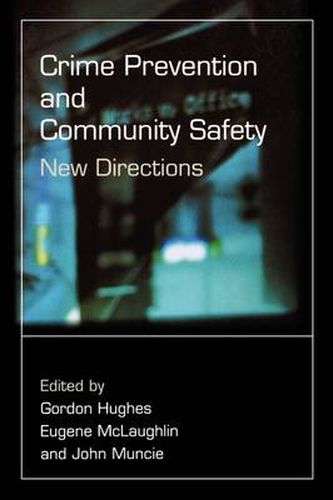 Cover image for Crime Prevention and Community Safety: New Directions