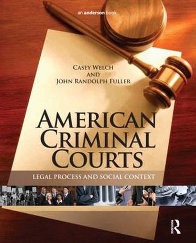 Cover image for American Criminal Courts: Legal Process and Social Context