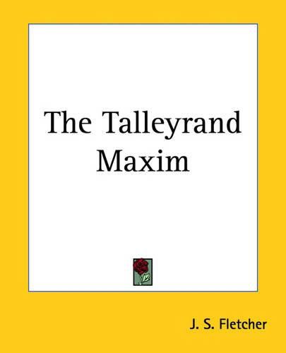 Cover image for The Talleyrand Maxim