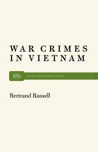 Cover image for War Crimes in Vietnam