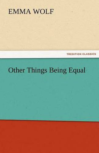 Cover image for Other Things Being Equal