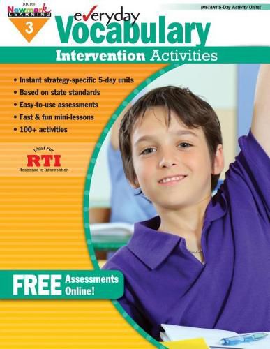 Cover image for Everyday Vocabulary Intervention Activities for Grade 3 Teacher Resource