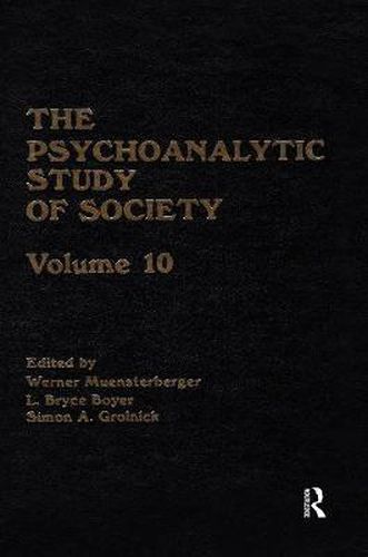 Cover image for The Psychoanalytic Study of Society