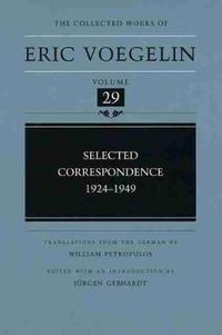 Cover image for Selected Correspondence, 1924-1949 (CW29)