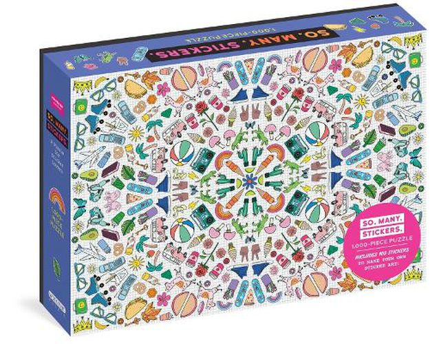 So. Many. Stickers. 1,000-piece Puzzle