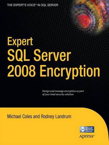 Cover image for Expert SQL Server 2008 Encryption