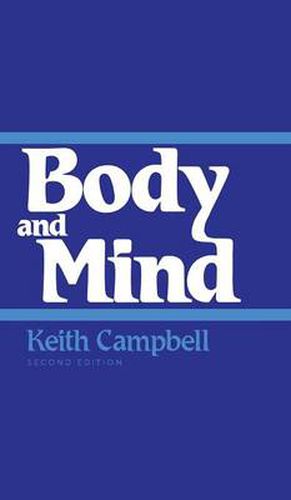 Cover image for Body and Mind: Second Edition