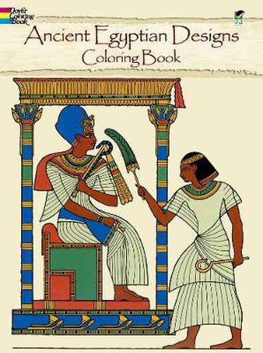 Cover image for Ancient Egyptian Designs Coloring Book