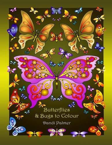 Cover image for Butterflies and Bugs to Colour