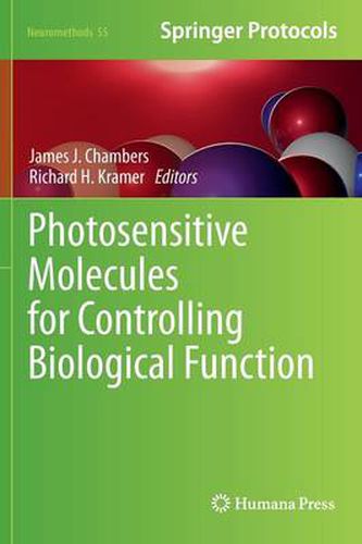 Photosensitive Molecules for Controlling Biological Function