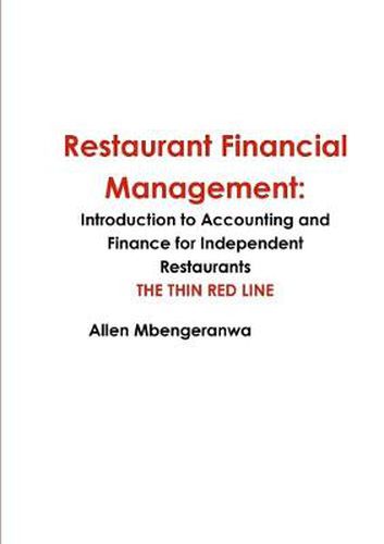 Cover image for Restaurant Financial Management: Introduction to Accounting and Finance for Independent Restaurants