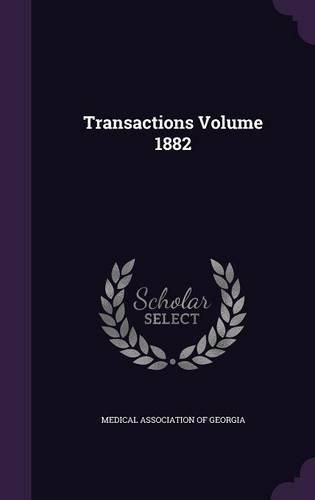 Cover image for Transactions Volume 1882