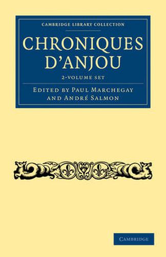Cover image for Chroniques d'Anjou 2 Volume Set