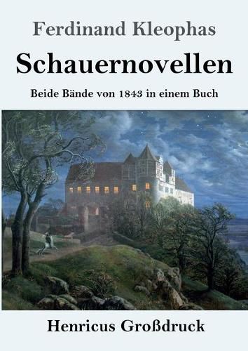 Cover image for Schauernovellen (Grossdruck): Beide Bande von 1843 in einem Buch