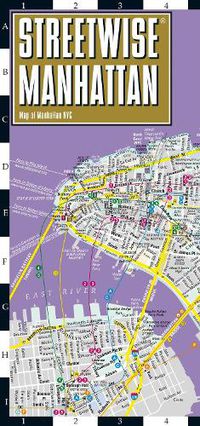 Cover image for Streetwise Manhattan Map - Laminated City Center Street Map of Manhattan, New York