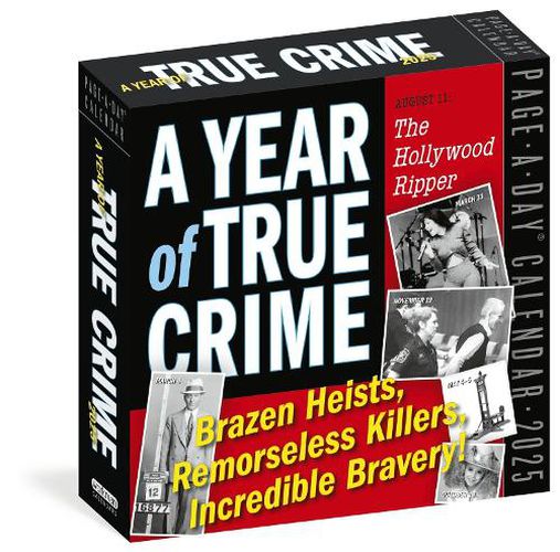 Year of True Crime Page-A-Day (R) Calendar 2025