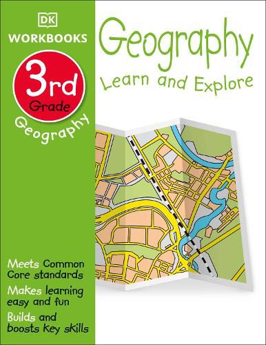 Cover image for DK Workbooks: Geography, Third Grade: Learn and Explore