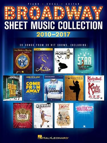 Cover image for Broadway Sheet Music Collection: 2010-2017