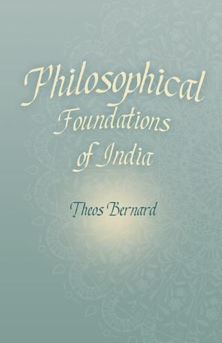 Cover image for Philosophical Foundations of India