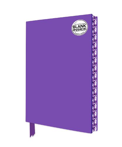 Cover image for Mystic Mauve Blank Artisan Notebook (Flame Tree Journals)