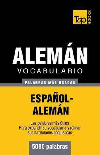 Vocabulario espanol-aleman - 5000 palabras mas usadas