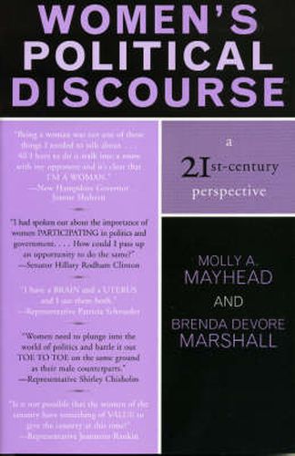 Cover image for Women's Political Discourse: A 21st-Century Perspective