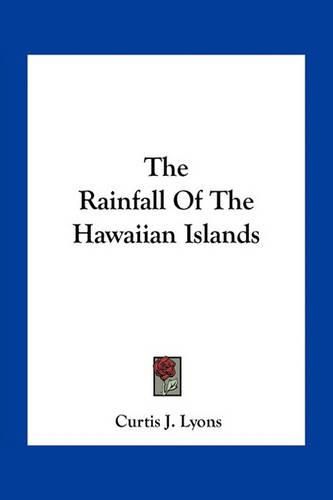 Cover image for The Rainfall of the Hawaiian Islands