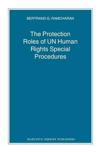 Cover image for The Protection Roles of UN Human Rights Special Procedures