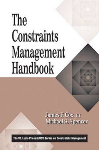 Cover image for The Constraints Management Handbook