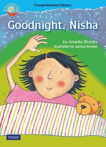 Cover image for Making Connections Comprehension Library Grade 1: Goodnight, Nisha (Reading Level 13/F&P Level H)