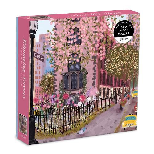 Cover image for Blooming Streets 500 Piece Puzzle