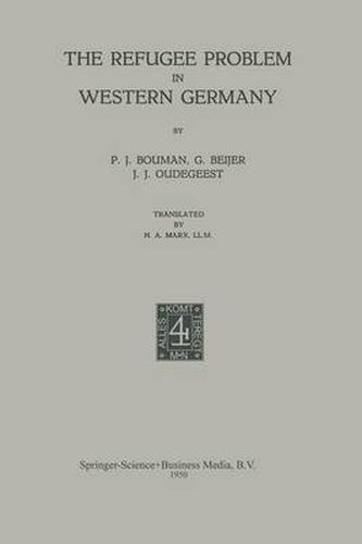 Cover image for The Refugee Problem in Western Germany