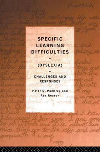 Cover image for Specific Learning Difficulties (Dyslexia): Challenges and Responses