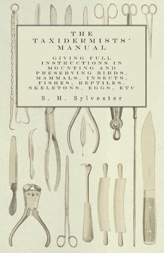 Cover image for The Taxidermists' Manual - Giving Full Instructions in Mounting and Preserving Birds, Mammals, Insects, Fishes, Reptiles, Skeletons, Eggs, Etc