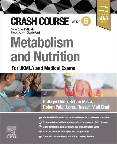 Cover image for Crash Course Metabolism and Nutrition
