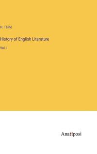 Cover image for History of English Literature