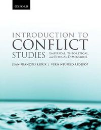 Cover image for Introduction to Conflict Studies:: Empirical, Theoretical, and Ethical Dimensions