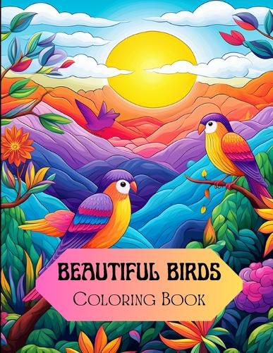 Cover image for Beautiful Birds Coloring Book