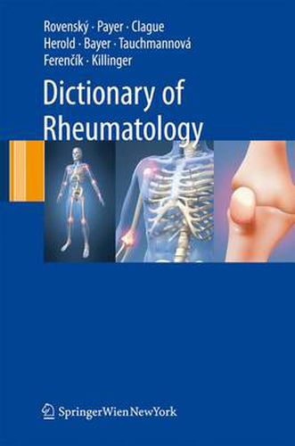 Cover image for Dictionary of Rheumatology