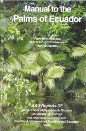 Cover image for Manual to the Palms of Ecuador