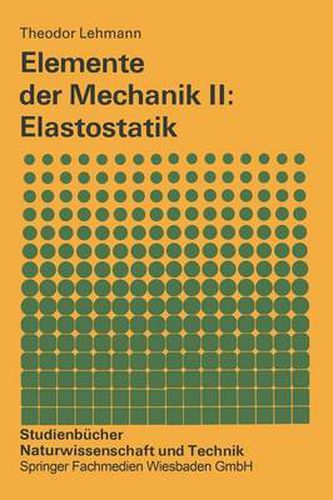 Cover image for Elemente Der Mechanik II: Elastostatik