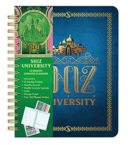 Cover image for Wicked: Shiz University 12-Month Undated Planner